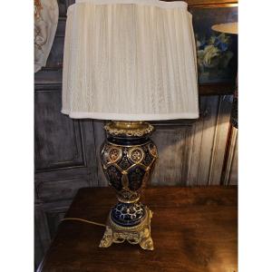 Old Porcelain Lamp 