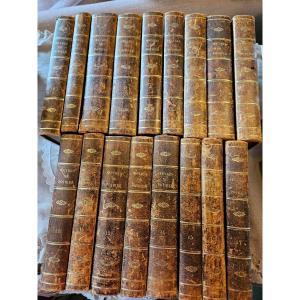 Series Of 17 Volumes Of Works By Pottier