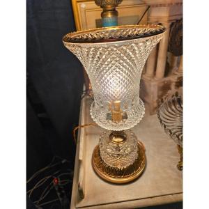 Medicis Crystal Vase Lamp