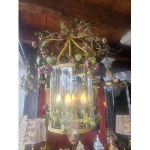 Painted Sheet Metal Lantern