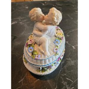 Candy Box In Fine Porcelain