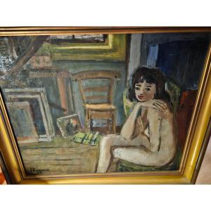 Painting Jean Ducommun 1944