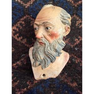 18th-century Neapolitan Santon Head