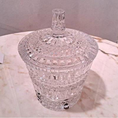 Cut Crystal Punch Pot