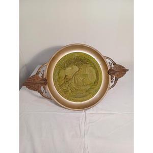 Bronze Cup Depicting Moses Saved From The Waters