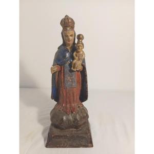 Crowned Virgin And Child, 18th Century