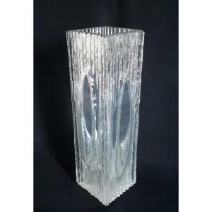 Daum Crystal Vase Cratère Model 1970