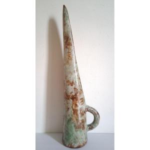 Alexandre Kostanda (1921-2007) Ceramic Pitcher Vase