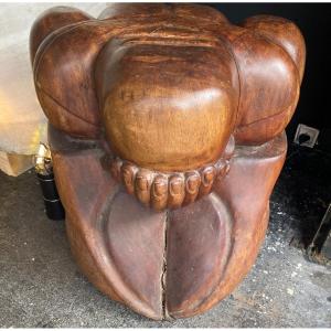 Sculpture, Yogi Wood