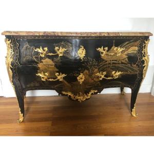 Lacquer Chest Of Drawers Stamped Criaerd