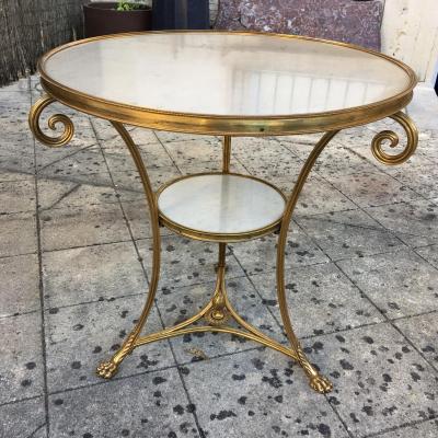 Ormolu Pedestal Table