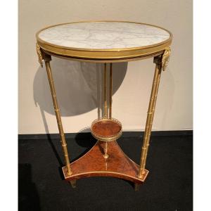 Pedestal Table After Adam Weisweiler