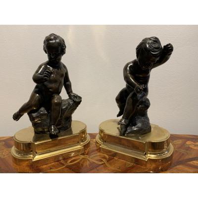 Pair Of Louis XVI Period Putti