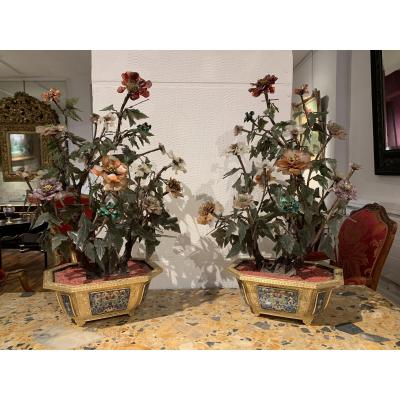 Pair Of Qianlong Period Planters