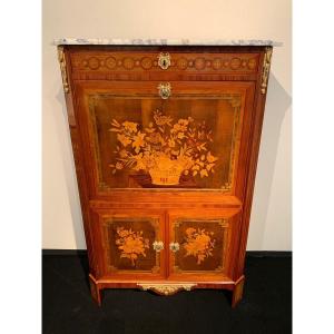 Secretary Louis XVI Stamped Dester