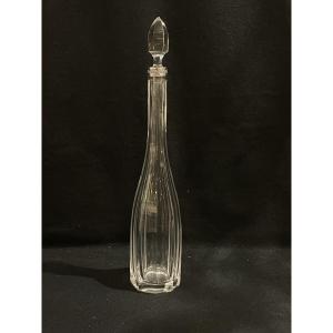 Baccarat. Liqueur Decanter Silver Mount