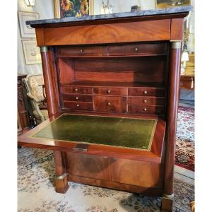 Secretary Empire Mahogany Solid