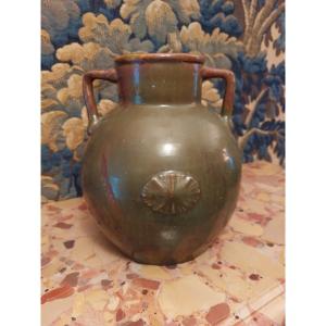 Primavera Vase In Sandstone From Saint Amand