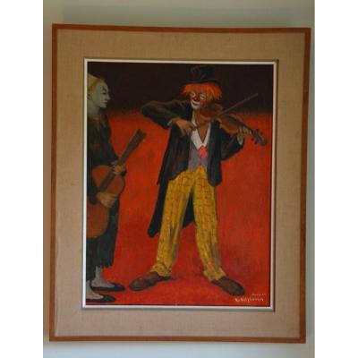 Georges Delplanque :Les clowns