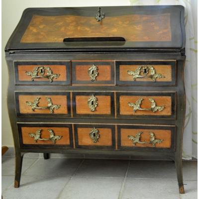 Louis XV Period Secretaire Commode