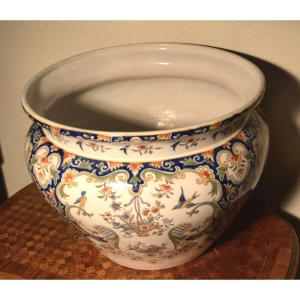 Large Rouen Earthenware Pot