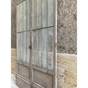 Large Glass Doors From The 19th Century