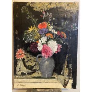 Flower Bouquet By Henri Deziré 