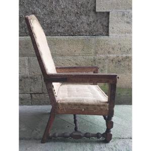 Antique Louis XIII Armchair