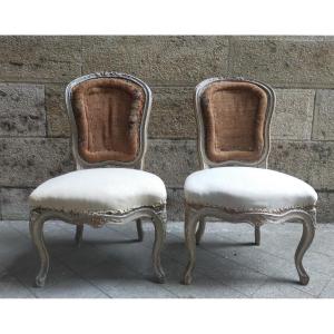 Pair Of Louis XV Chairs
