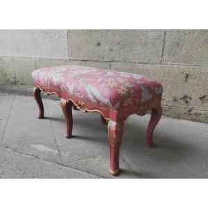 Small Venetian Style Bench Stool