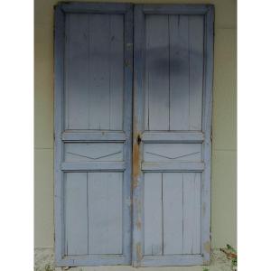 Pair Of Large Doors End Of The 18th Century