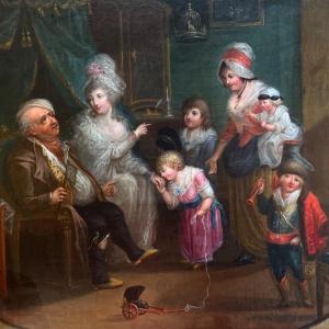 « new Year »around 1780, In The Taste Of Pa Wille (1748-1837), Eighteenth Time.