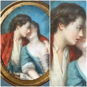 Tender Loving Feeling. 18th Century Pastel. Transition.