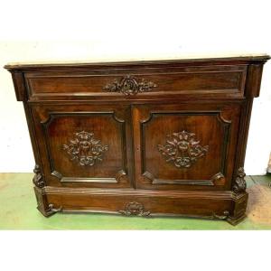 Commode Secretary In Rosewood Commode Napoleon III / XIX Century