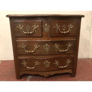 Provincial Commode In Solid Walnut XVIII Century