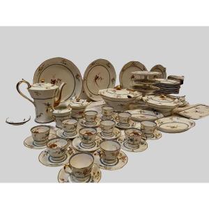 Limoges By Theodore Haviland Table Service Of 83 Pieces XX Century