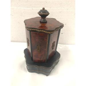 Carousel-shaped Cigar Box Napoleon III Box