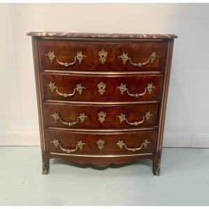 20th Century Rosewood And Mahogany Style Chest Of Drawers