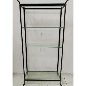Flat Iron Shelf Maison Pierre Vandel Paris 20th Century