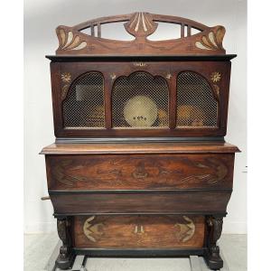 Art Nouveau Mechanical Piano "baileuil House In Lille 20th Century