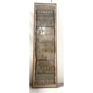Decorative Panel With Polynesian Motif, 20th Century