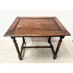 19th Century Solid Walnut Writing Desk