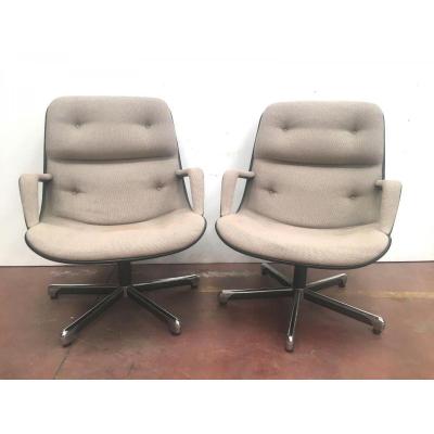 Pair Of Executive Armchair Brand Strafor