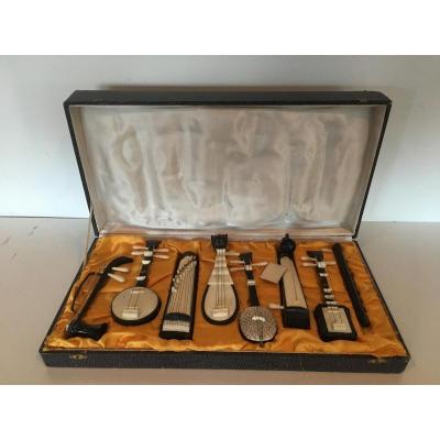 Miniature Musical Instrument Box Set Musical Instrument Box Set