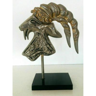 Patinated Bronze Group From The 50s XX Century