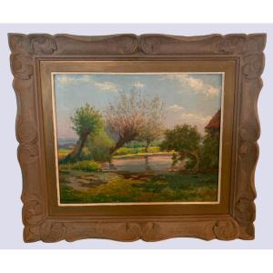 M.deschoot Oil On Canvas 