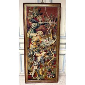 Petit Point Tapestry In The Taste Of The Haute Epoque.