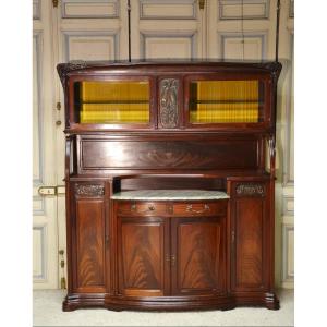 Art Nouveau Mahogany Dining Room