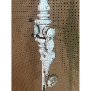 19th Century Cast Iron Cremone Bolt