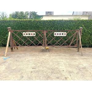 Wrought Iron Station Barrier